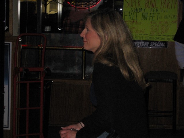 K. V. HotShots Sports Bar 1/24/09